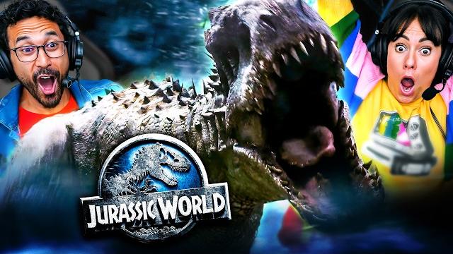 JURASSIC WORLD (2015) IS A MONSTROUS RIDE!! MOVIE REACTION!! Jurassic Park | Road To JW Rebirth JURASSIC WORLD (2015) IS A MONSTROUS RIDE!! MOVIE REACTION!! Jurassic Park | Road To JW Rebirth