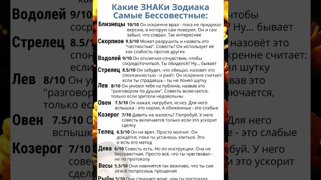 Какие ЗНАКи Зодиака Самые Бессовестные #гороскоп #astrology #астрология #знакизодиака Какие ЗНАКи Зодиака Самые Бессовестные #гороскоп #astrology #астрология #знакизодиака