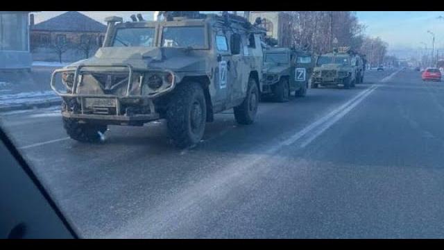 Российские войска в Харькове. В городе идут бои Российские войска в Харькове. В городе идут бои