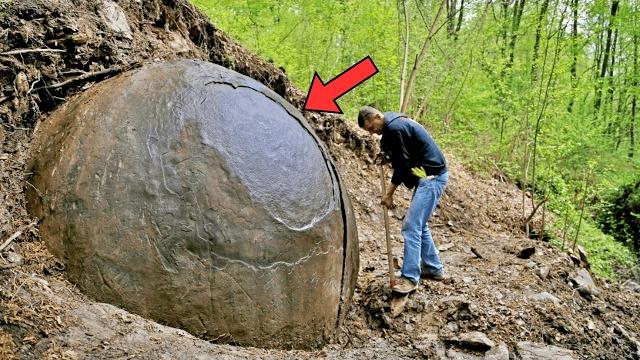 Excavator Cracks Open Rock, Realizes His Mistake Excavator Cracks Open Rock, Realizes His Mistake