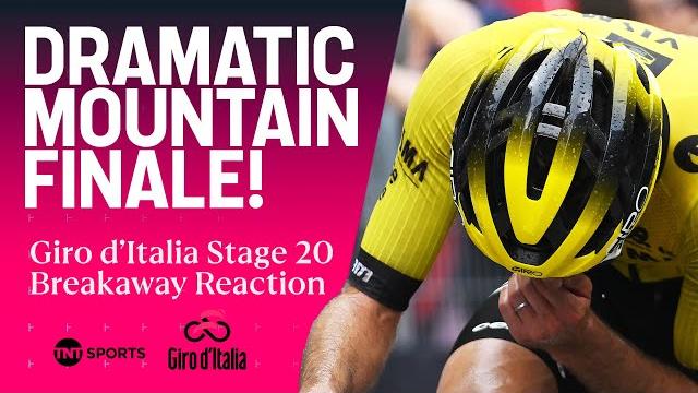 Giro d'Italia Stage 20 REACTION: STUNNING performance on the penultimate stage seals GLORY! Giro d'Italia Stage 20 REACTION: STUNNING performance on the penultimate stage seals GLORY!