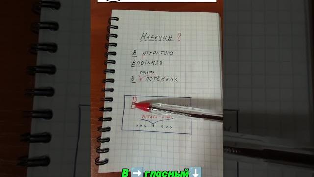 Наречие Наречие