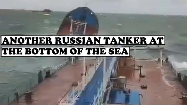 AS EXPLOSIONS ROCK RUSSIAN PORT: OIL TANKER CARRYING 130,000 TONS SINKING IN RUSSIA’S UST-LUGA AS EXPLOSIONS ROCK RUSSIAN PORT: OIL TANKER CARRYING 130,000 TONS SINKING IN RUSSIA’S UST-LUGA