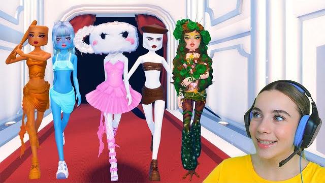 Я СДЕЛАЛА БАЛЕРИНА КАПУЧИНО в ROBLOX Dress To Impress Я СДЕЛАЛА БАЛЕРИНА КАПУЧИНО в ROBLOX Dress To Impress