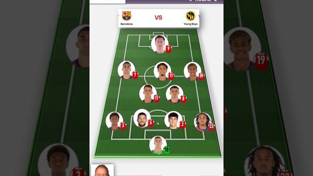 Barcelona vs Young Boys | LINE UP & Starting (Barcelona) XI |UEFA Champions League 24/25 - Round 2 Barcelona vs Young Boys | LINE UP & Starting (Barcelona) XI |UEFA Champions League 24/25 - Round 2