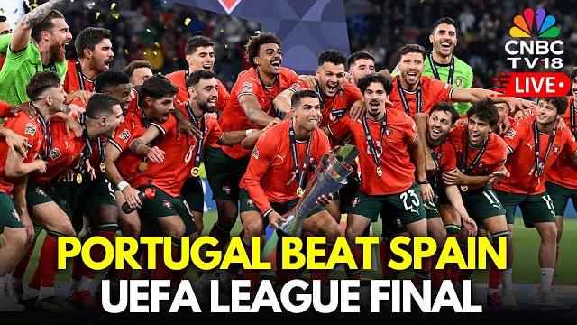 UEFA Nations League Final LIVE: Portugal Beat Spain 5-3 on Penalties | Cristiano Ronaldo | N18G UEFA Nations League Final LIVE: Portugal Beat Spain 5-3 on Penalties | Cristiano Ronaldo | N18G
