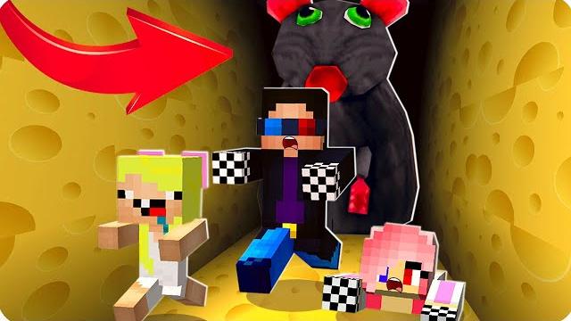 ПОБЕГ ОТ КРЫСЫ ИЗ СЫРНОГО ЛАБИРИНТА В МАЙНКРАФТ! ШЕДИ ЛЕСКА И НУБИК ТРОЛЛИНГ MINECRAFT ПОБЕГ ОТ КРЫСЫ ИЗ СЫРНОГО ЛАБИРИНТА В МАЙНКРАФТ! ШЕДИ ЛЕСКА И НУБИК ТРОЛЛИНГ MINECRAFT