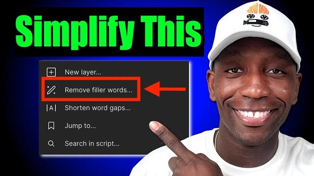 Remove FILLER WORDS From Your Video INSTANTLY Remove FILLER WORDS From Your Video INSTANTLY