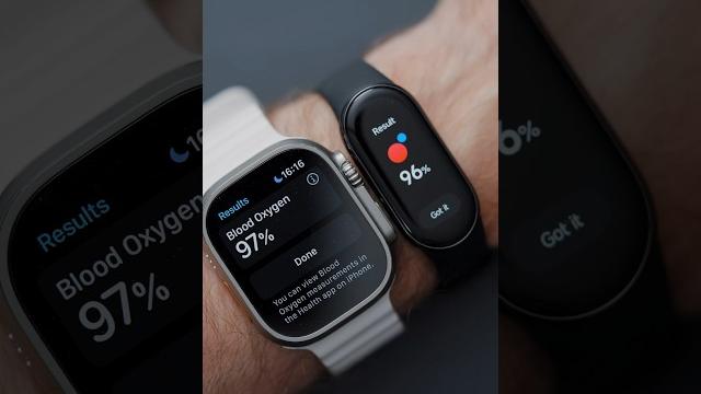 Apple Watch Ultra против Mi Band 8 Apple Watch Ultra против Mi Band 8
