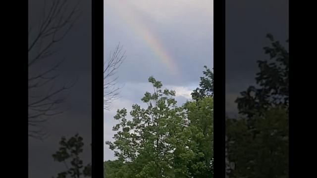 Stunning Rainbow After Epic Storm! Stunning Rainbow After Epic Storm!
