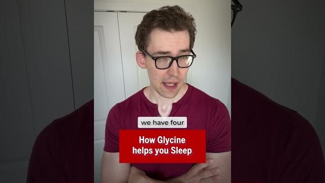 How Glycine helps you Sleep How Glycine helps you Sleep