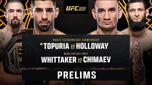 UFC 308 Prelims LIVE | ESPN MMA UFC 308 Prelims LIVE | ESPN MMA