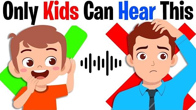 Only Kids Can Hear This Sound.. Only Kids Can Hear This Sound..