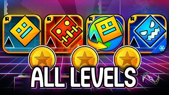 Every Geometry Dash Level! ALL COINS! (GD, Meltdown, World, Subzero) Every Geometry Dash Level! ALL COINS! (GD, Meltdown, World, Subzero)