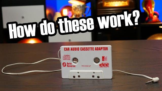 Cassette adapters are remarkably simple Cassette adapters are remarkably simple