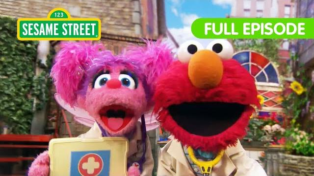 Elmo and Abby Play Boo Boo Busters! | THREE Sesame Street Full Episodes Elmo and Abby Play Boo Boo Busters! | THREE Sesame Street Full Episodes