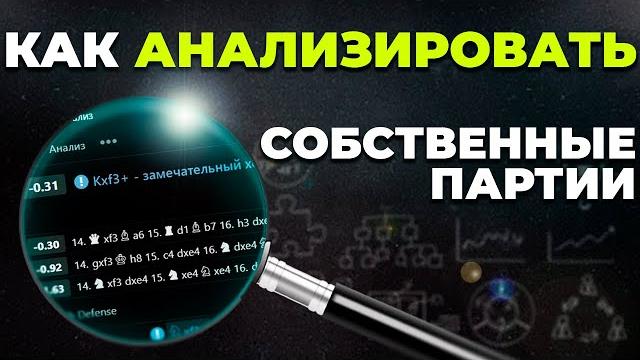 Легкий способ анализа шахматных партий для всех! Легкий способ анализа шахматных партий для всех!