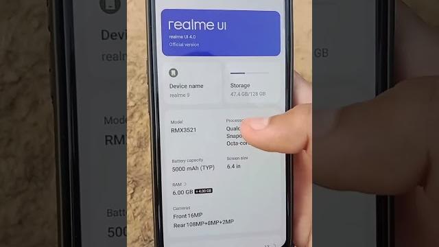 Realme 9 4G Mobile new update | Mahesh Jat #shorts Realme 9 4G Mobile new update | Mahesh Jat #shorts