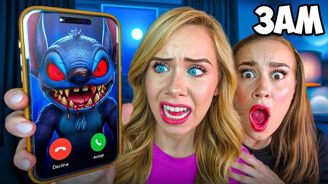 DO NOT FACETIME LILO AND STITCH AT 3 AM… DO NOT FACETIME LILO AND STITCH AT 3 AM…