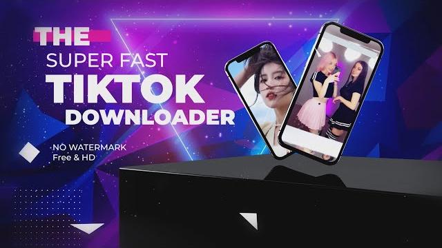 Video Downloader for Tiktok - Gentok Promo App 4K Video Downloader for Tiktok - Gentok Promo App 4K