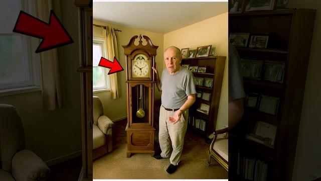 Shocking Find Inside Antique Clock… Shocking Find Inside Antique Clock…
