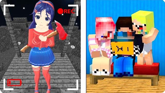 CAUGHT MITA ON HIDDEN CAMERAS IN MINECRAFT! MISIDE CAUGHT MITA ON HIDDEN CAMERAS IN MINECRAFT! MISIDE