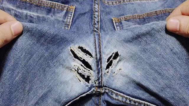 Волшебное решение, как залатать дырку на джинсах между ног таким способом, который вас удивит Волшебное решение, как залатать дырку на джинсах между ног таким способом, который вас удивит