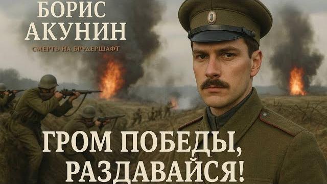 Гром победы, раздавайся! (Борис Акунин) — 6 повесть цикла «Смерть на брудершафт» | Аудиокнига | Гром победы, раздавайся! (Борис Акунин) — 6 повесть цикла «Смерть на брудершафт» | Аудиокнига |