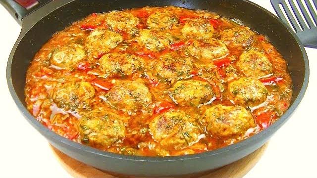 Вкусный Ужин за 30 минут - Тефтели с овощами. Вкусный Ужин за 30 минут - Тефтели с овощами.
