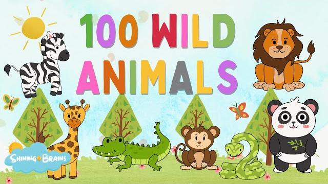 Wild Animals | Learn wild animals names in English | Kids vocabulary | English Educational Video Wild Animals | Learn wild animals names in English | Kids vocabulary | English Educational Video