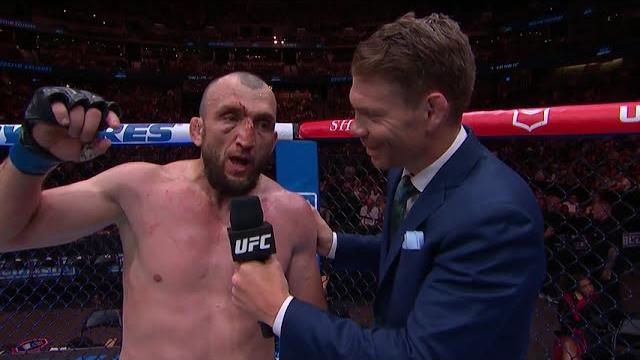 UFC Денвер: Муслим Салихов - Слова после боя UFC Денвер: Муслим Салихов - Слова после боя