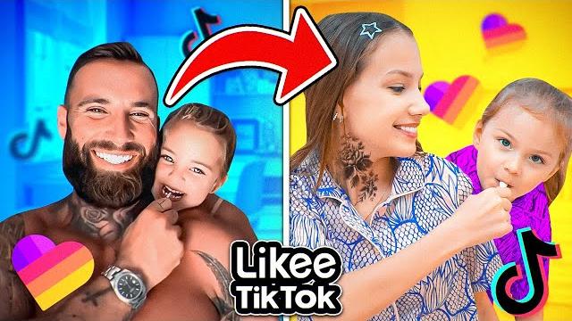 ПОВТОРЯЮ СМЕШНЫЕ ВИДЕО из ТикТок Лайки / Вики Шоу ПОВТОРЯЮ СМЕШНЫЕ ВИДЕО из ТикТок Лайки / Вики Шоу