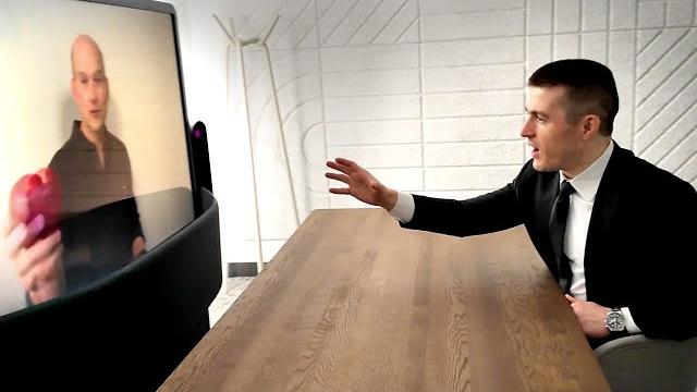 Lex Fridman tests Google Beam Lex Fridman tests Google Beam