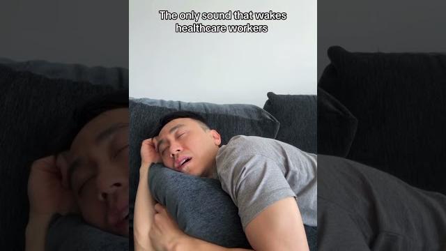 The only sound that wakes healthcare workers The only sound that wakes healthcare workers