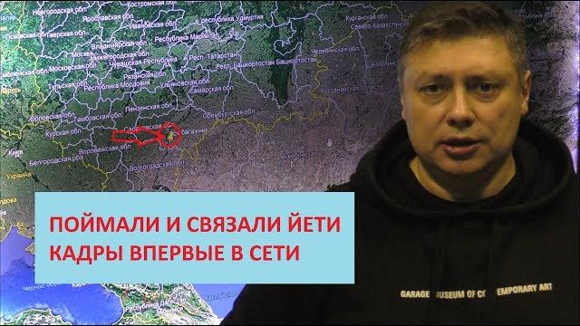 Поймали снежного человека в Саратовской обл. Съёмка Вадима Басова. Поймали снежного человека в Саратовской обл. Съёмка Вадима Басова.