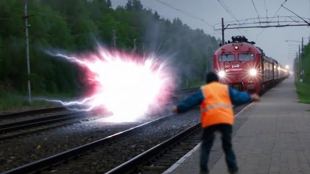 Шаровые Молнии и Невероятные Удары, Снятые На Камеру Шаровые Молнии и Невероятные Удары, Снятые На Камеру