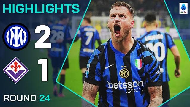 INTER-FIORENTINA 2-1 | HIGHLIGHTS | Arnautovic Winner Ignites Scudetto Race! | Serie A 2024/25 INTER-FIORENTINA 2-1 | HIGHLIGHTS | Arnautovic Winner Ignites Scudetto Race! | Serie A 2024/25
