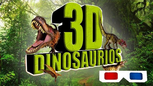 Vídeo 3D de Dinosaurios para gafas anaglifas 3D video of Dinosaurs for anaglyph glasses Vídeo 3D de Dinosaurios para gafas anaglifas 3D video of Dinosaurs for anaglyph glasses