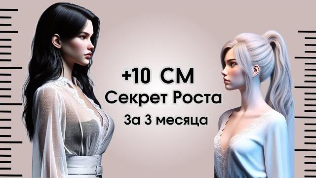 КАК БЫСТРО УВЕЛИЧИТЬ РОСТ (Для девушек) КАК БЫСТРО УВЕЛИЧИТЬ РОСТ (Для девушек)