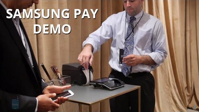 Samsung Pay demonstration Samsung Pay demonstration
