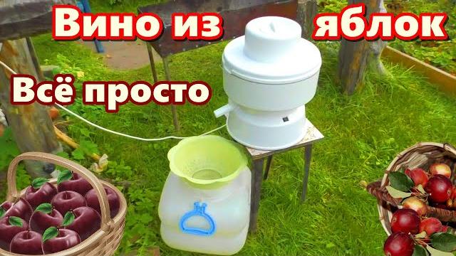 ЯБЛОЧНОЕ ВИНО Простой рецепт - вино из яблок ЯБЛОЧНОЕ ВИНО Простой рецепт - вино из яблок