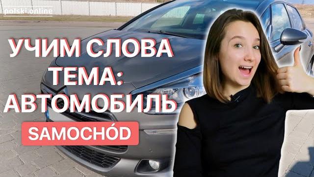 Выучите 30 польских слов по теме автомобиль! Выучите 30 польских слов по теме автомобиль!