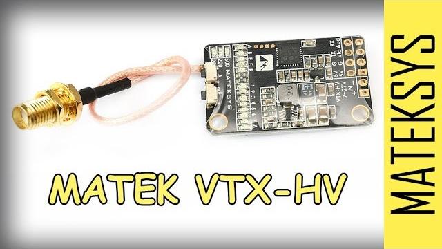 Matek VTX HV | Видео передатчик Matek VTX HV | Видео передатчик