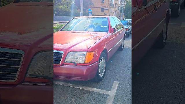 Красный кабан W140 из прошлого - капсула времени! Mercedes Benz S Class W126 или 140?! Красный кабан W140 из прошлого - капсула времени! Mercedes Benz S Class W126 или 140?!