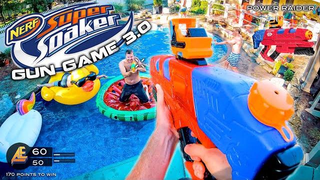 NERF GUN GAME | SUPER SOAKER EDITION 3.0 (Nerf First Person Shooter) NERF GUN GAME | SUPER SOAKER EDITION 3.0 (Nerf First Person Shooter)