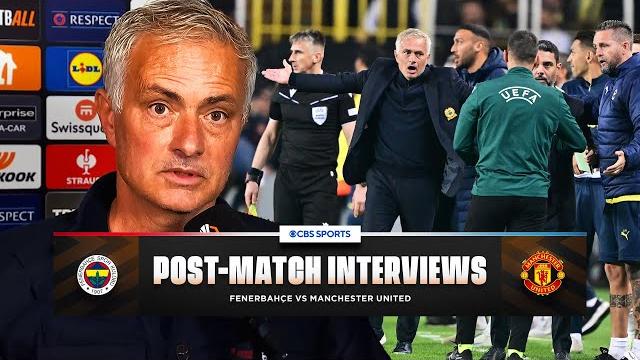 José Mourinho delivers vintage José after Man Utd draw | Fenerbahce vs Man Utd | CBS Sports José Mourinho delivers vintage José after Man Utd draw | Fenerbahce vs Man Utd | CBS Sports
