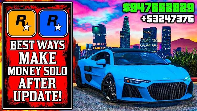 THIS IS SO SIMPLE! The BEST WAYS To Make Millions SOLO After UPDATE in GTA Online! (GTA5 Fast Money) THIS IS SO SIMPLE! The BEST WAYS To Make Millions SOLO After UPDATE in GTA Online! (GTA5 Fast Money)