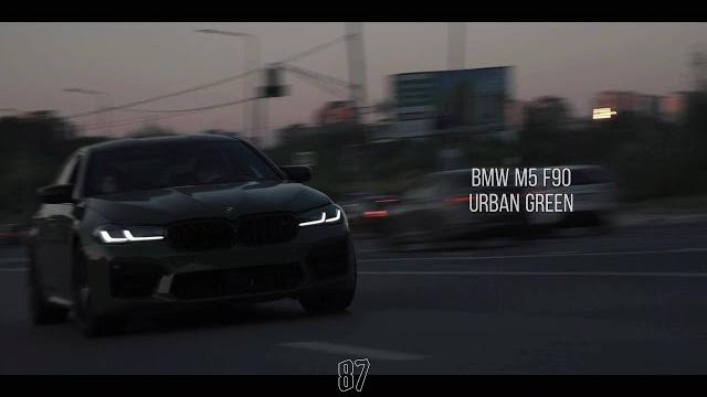 BMW M5 F90 URBAN GREEN / 4K CAR MUSIC VIDEO BMW M5 F90 URBAN GREEN / 4K CAR MUSIC VIDEO
