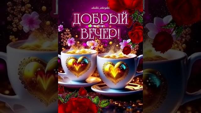 Добрый вечер! #открытки #добрыйвечер Добрый вечер! #открытки #добрыйвечер