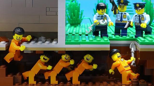 Lego City Prison Break: Secret Escape Tunnel | Lego Stop Motion Lego City Prison Break: Secret Escape Tunnel | Lego Stop Motion